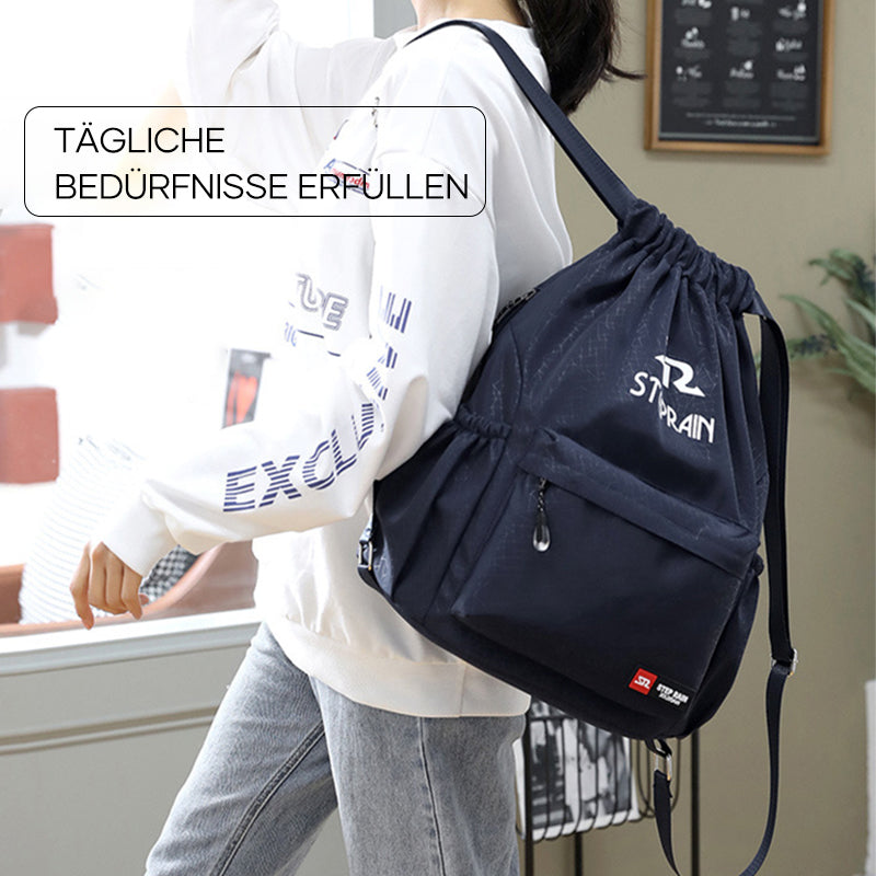 Verstellbarer Outdoor-Reiserucksack mit Kordelzug