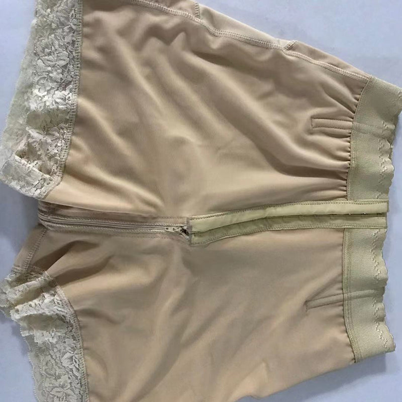 Shapewear-Shorts mit Stahlstäbchen aus Spitze