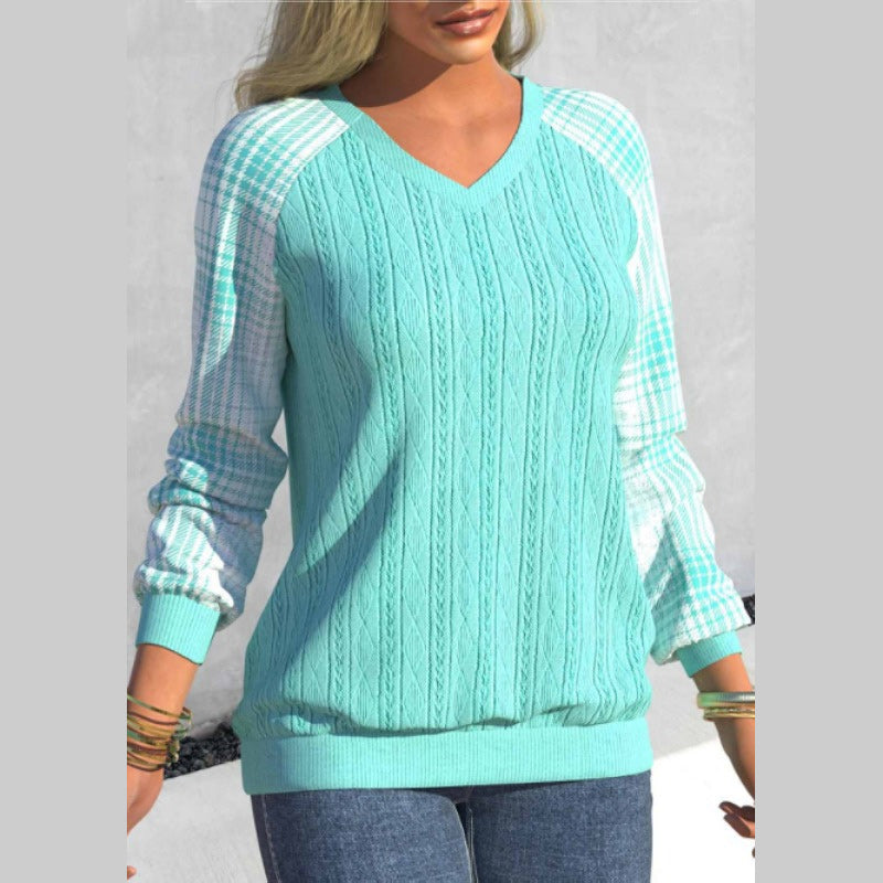 Pullover mit V-Ausschnitt Damen