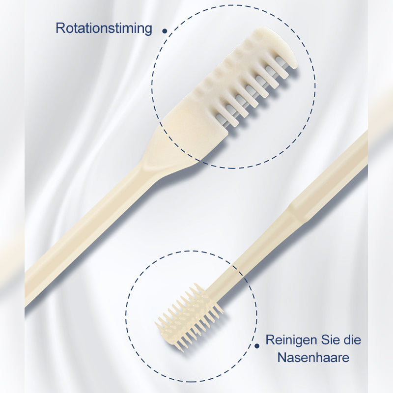 Doppelköpfiges Haarmesser aus Edelstahl